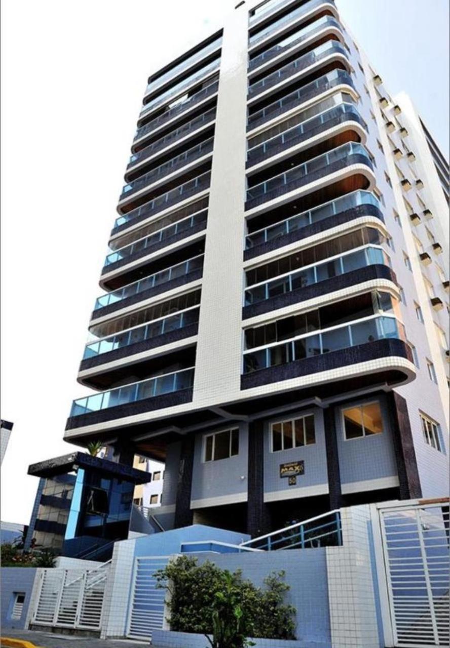 Apto Vista Mar, 8 Pessoas, Varanda Gourmet, Pe Na Areia! برايا جراندي المظهر الخارجي الصورة